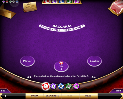 Baccarat Game Strategies