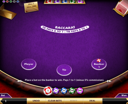 Baccarat Game Strategies