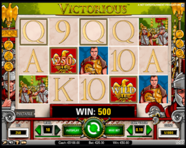 Victorious Slot Machine Image