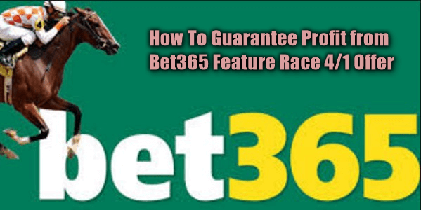 bet365 feature race 4/1 offer feature image