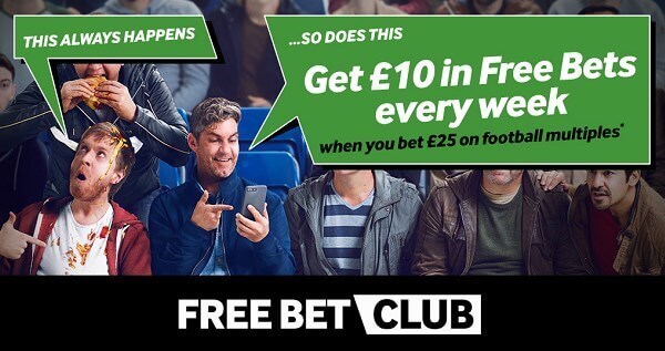 Betway Free Bets Club Every Week