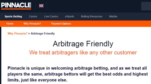 Pinnacle Sports Arbitrage Pinnacle Sports Arbitrage