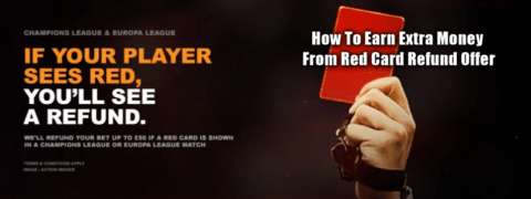 How To Earn Extra Money from Red Card Refund with 10 Minutes Work - 188Bet Case