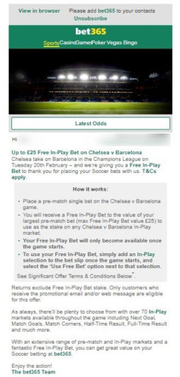 Step By Step Instruction On Bet365 In-Play Free Bet Guaranteed Profit ...