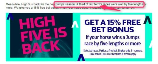 William Hill High 5 Offer