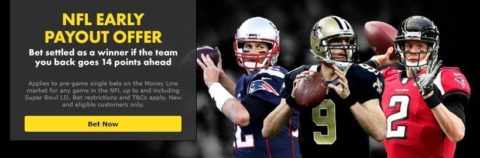 bet365 nfl early payout