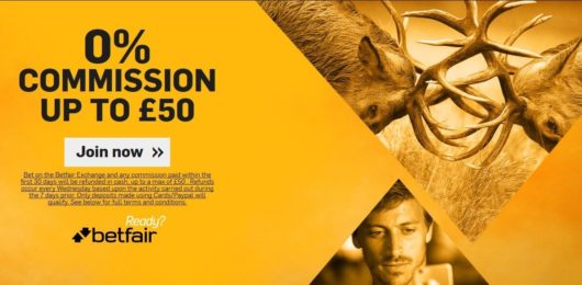 Betfair Exchange Sign Up Offer No Commission Oct 2017