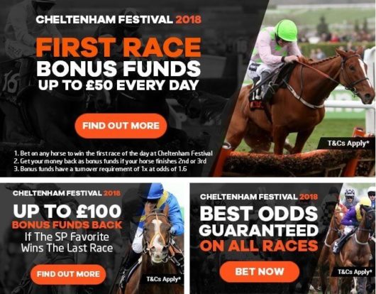 Cheltenham Gambling Offers