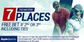 betting golf majors, boylesports offer