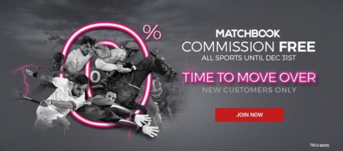 matchbook zero commission new players end december