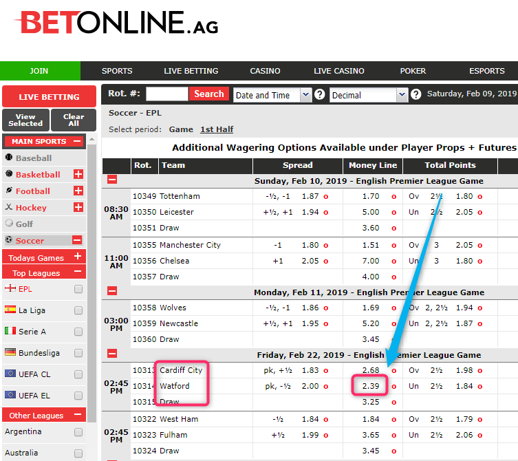bitcoin sportsbooks with most betting options