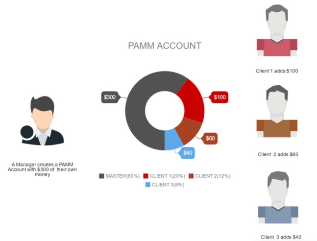 PAMM account structure 1st explanation image