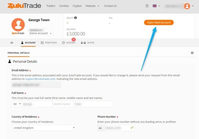 ZuruTrade Open Real Account