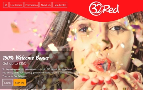 32red casino welcome bonus