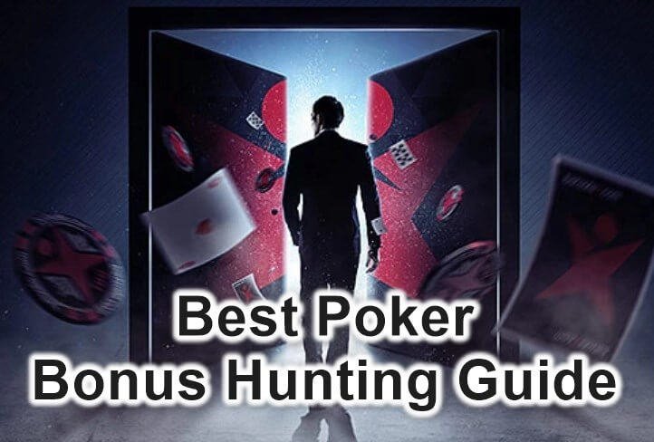 best poker bonus hunting guide feature image