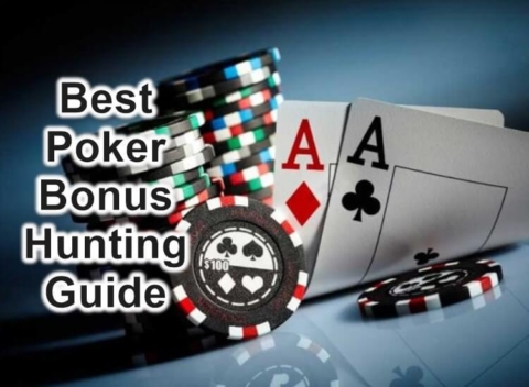 online poker bonus hunting guide feature image