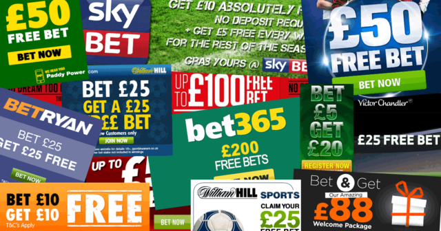 free bets offers images