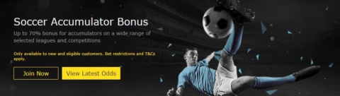 bet365 soccer accumulator bonus
