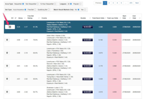 profit accumulator acca catcher finder screenshot
