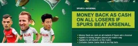 paddy power if bet Tottenham