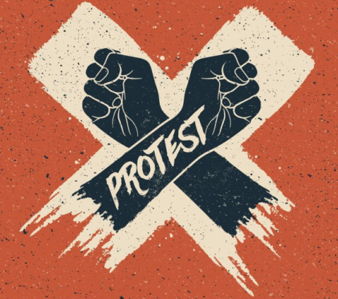 protest to restricted account