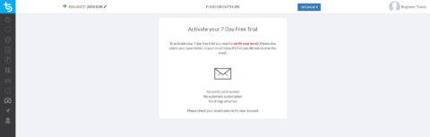 Trademate free sign up activate free trial validate email