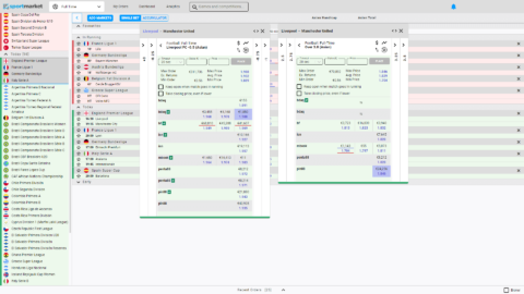 sportmarket platform screenshot