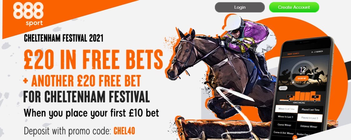 888sport cheltenham sign up offer