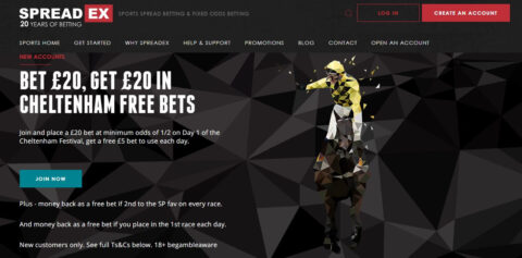 spreadex cheltenham sign up offer
