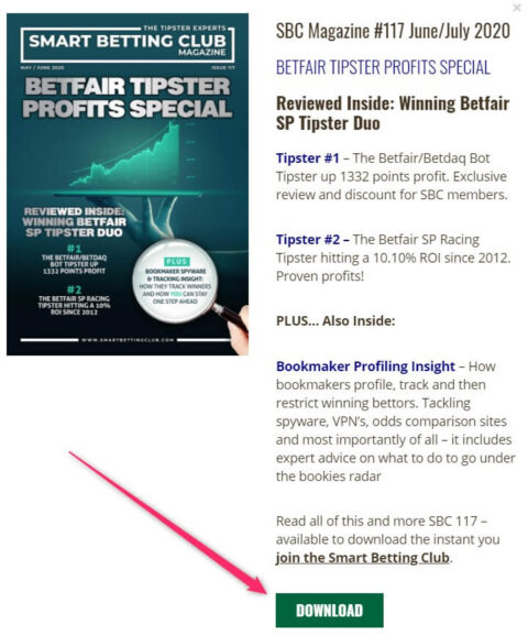 sbc magazine betfair profits