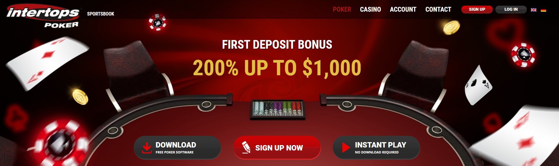 intertops poker welcome bonus