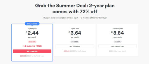 nord vpn summer deal