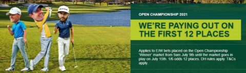paddy power the open golf extra place