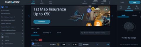 thunderpick esports odds