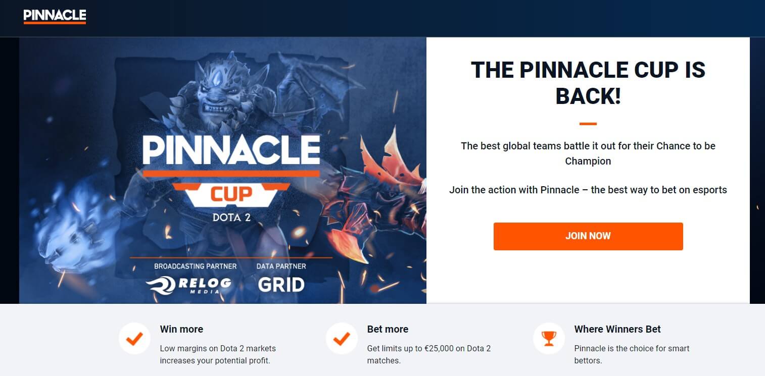 pinnacle esports cup II dota