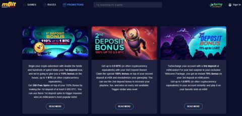 mbit welcome bonus pacakge